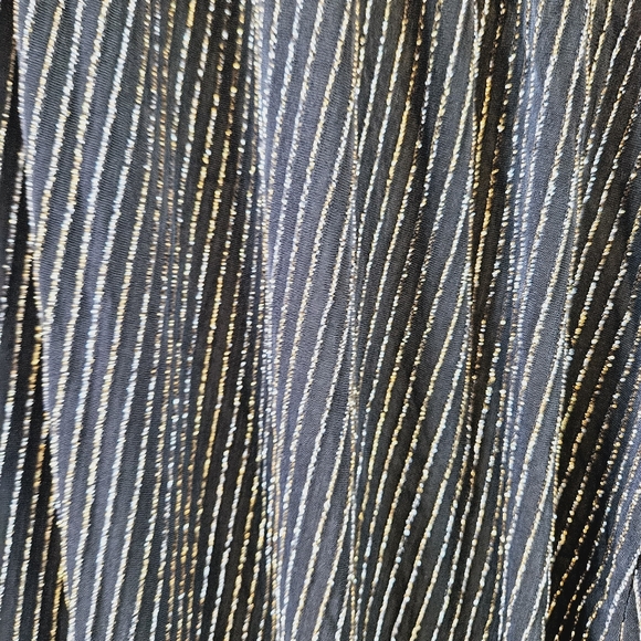 NWT Torrid Pull On Wide Leg Stretch High Rise Glitter Stripe Pant size 1 - Picture 10 of 12